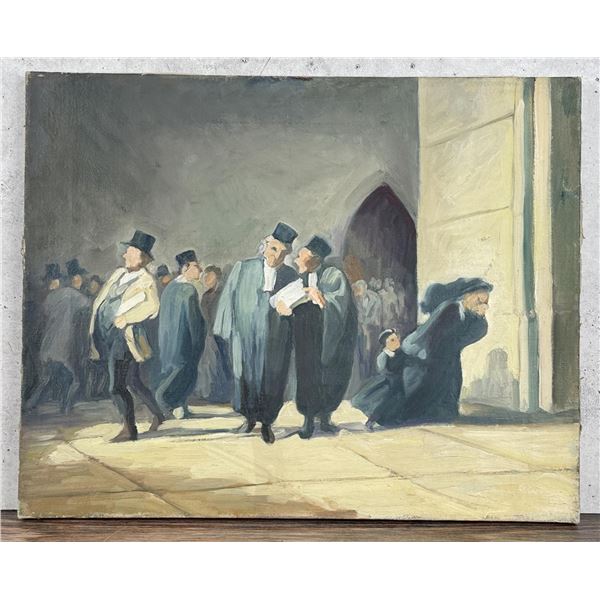 Martha Herpst Palace of Justice Painting