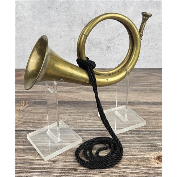 Furst Pless Brass Hunting Horn