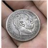 Image 3 : 1876 B German Empire Silver 2 Mark Coin