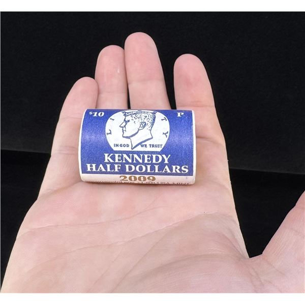 Roll of 2009 P Kennedy Half Dollars