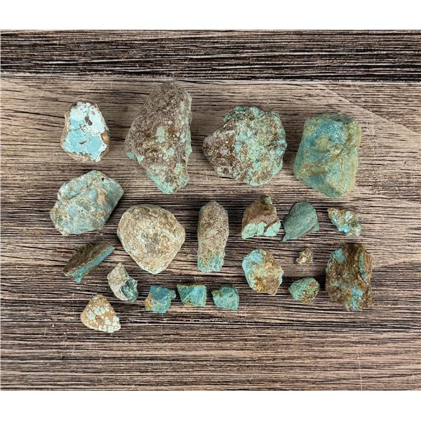 2300 Carats of Jewelry Grade Turquoise Rough