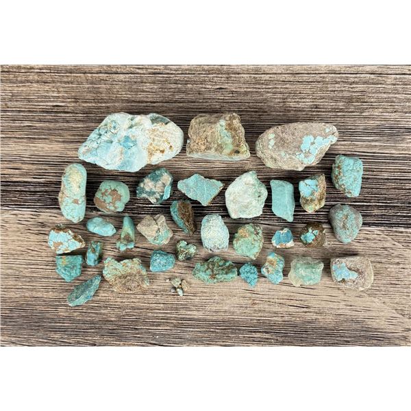 2325 Carats of Jewelry Grade Turquoise Rough