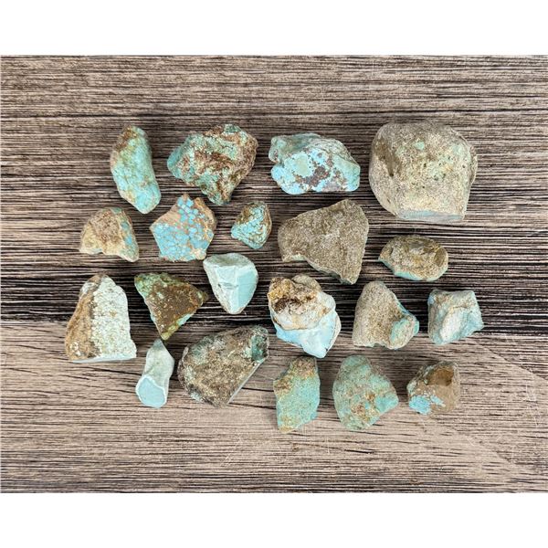 2830 Carats of Jewelry Grade Turquoise Rough