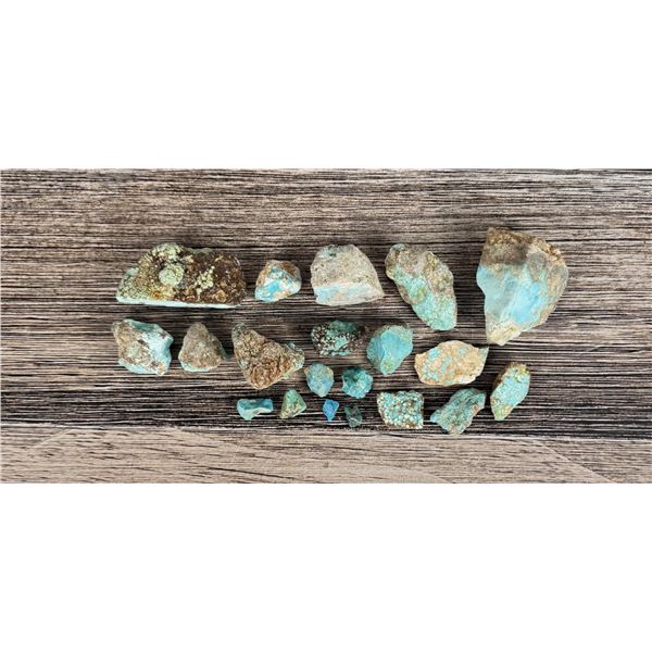 2275 Carats of Jewelry Grade Turquoise Rough