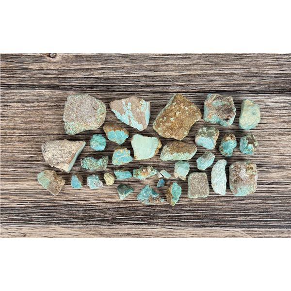 2275 Carats of Jewelry Grade Turquoise Rough