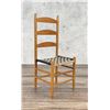 Image 2 : Miniature Shaker Ladder Back Strap Seat Chair