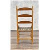 Image 3 : Miniature Shaker Ladder Back Strap Seat Chair