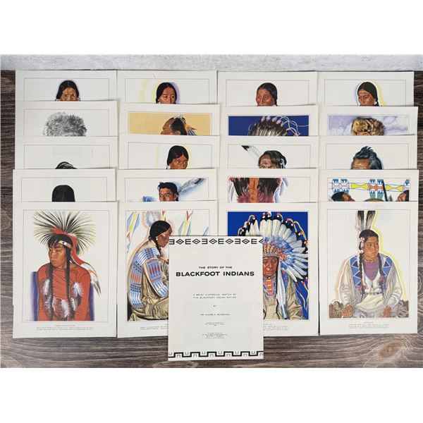 Winold Reiss Blackfoot Indians of Glacier Park