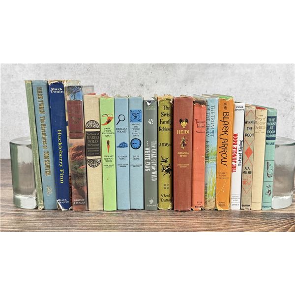 Collection Of Antique Children's Books