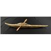 Image 2 : Alaskan Inuit Eskimo Miniature Skin Canoe Model