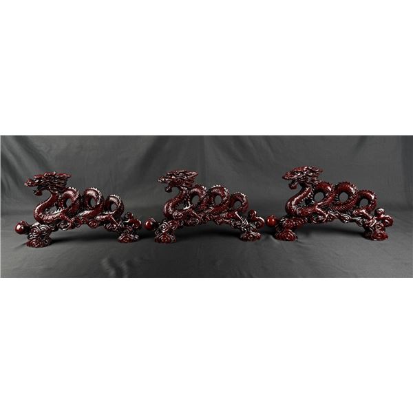 Chinese Resin Dragons