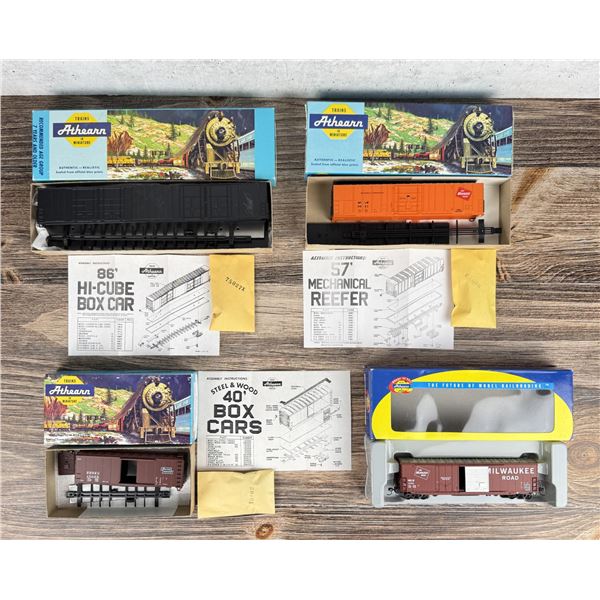 Athearn HO Scale Model Train Cars