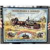 Image 1 : Wood Taber & Morse's Steam Engine Tin Sign