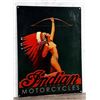 Image 1 : Indian Motorcycles Tin Sign