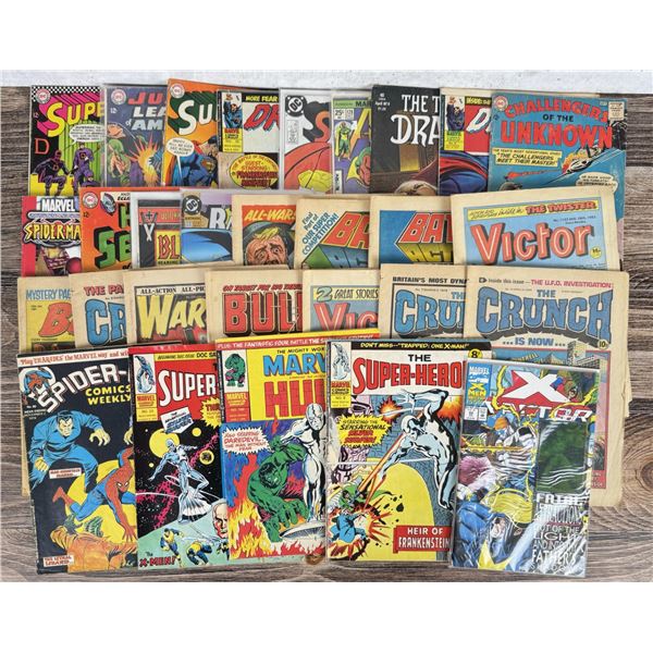 Collection of Vintage Comic Books