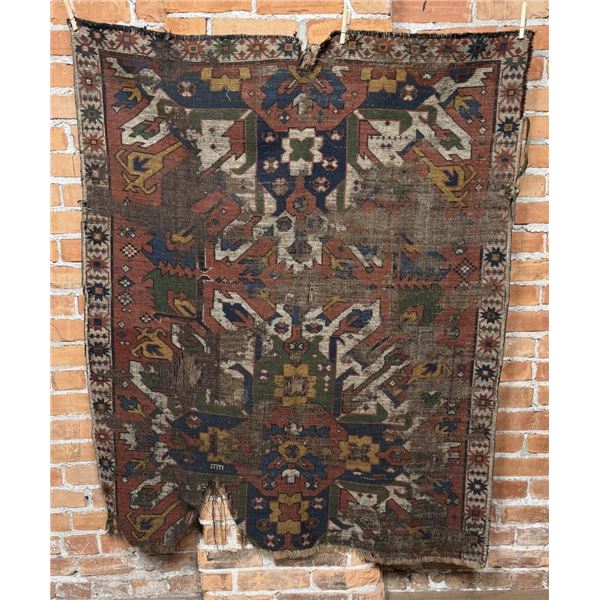 Antique Caucasian Persian Oriental Rug
