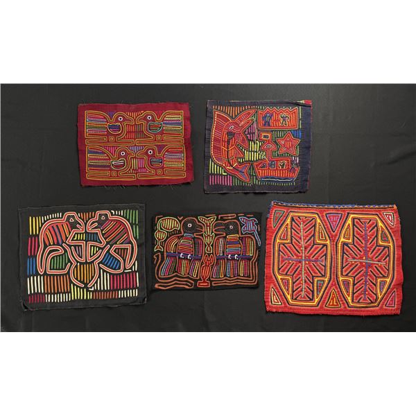 Kuna Mola Cloth Panels