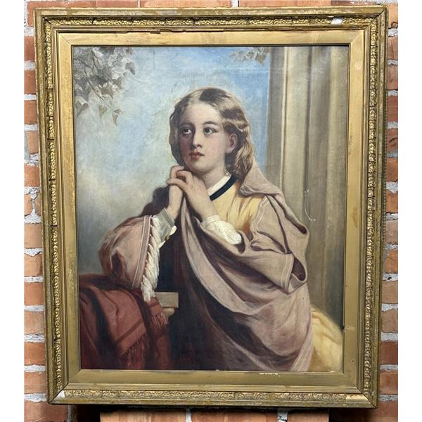 Antique European Portrait Painting