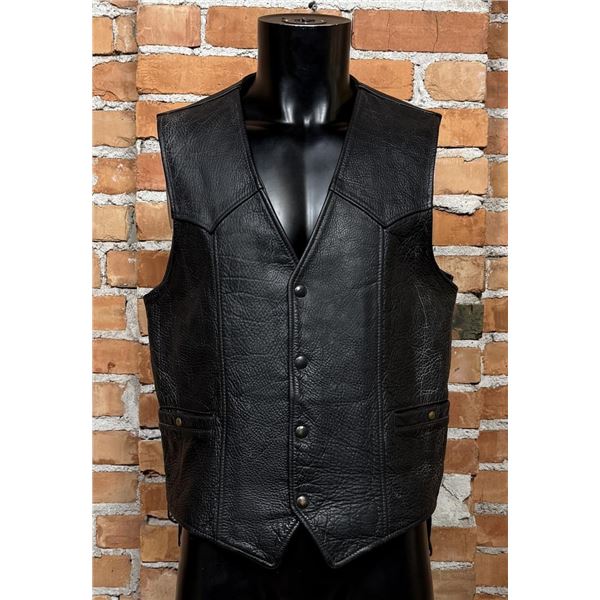 Johnson Leathers Leather Motorcycle Vest