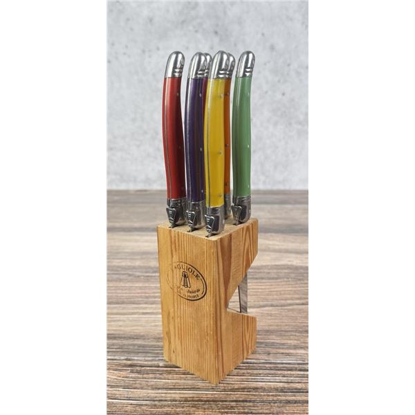Jean Dubost Laguiole Knife Set