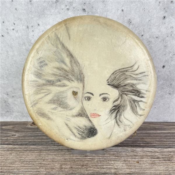 Don Fornall Hide Covered Drum