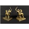 Image 1 : Brass Clad Elephant Bookends