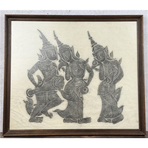 Thai Temple Rubbing