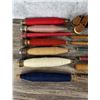 Image 2 : Group Of Textile Mill Wooden Loom Spindles