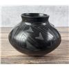Image 2 : Black on Black Mata Ortiz Pottery Vase