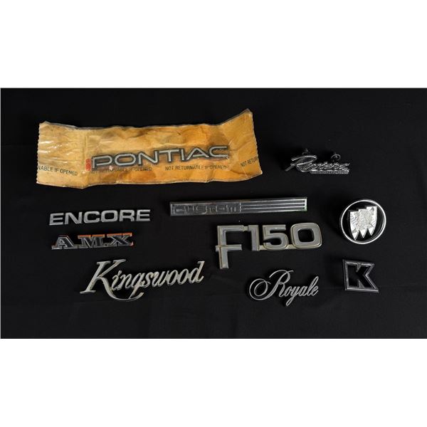 Collection Of Automobile Fender Emblems