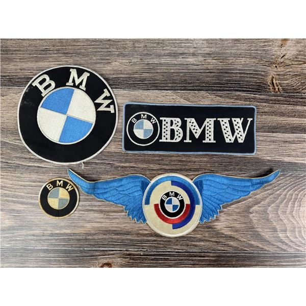 Vintage BMW Motorcycle Jacket Patches