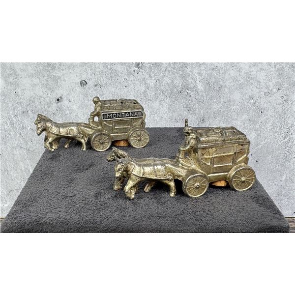 Montana Stage Coach Salt & Pepper Shakers