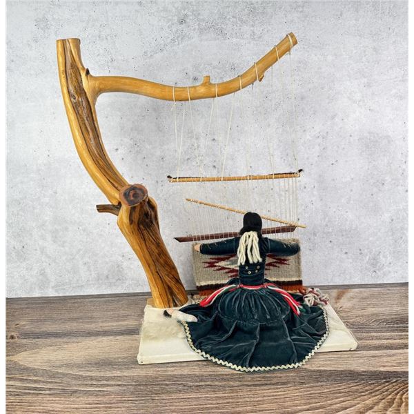 Alice Joe Navajo Weaver Doll