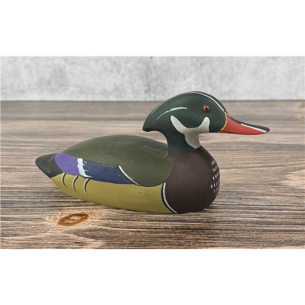 Painted Duck Decoy