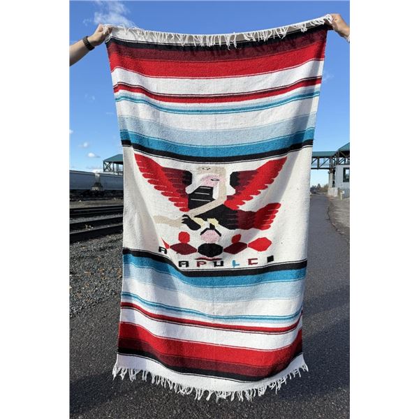 Mexican Acapulco Blanket Rug