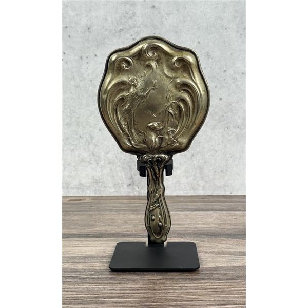 Art Nouveau Victorian Fairy Hand Mirror
