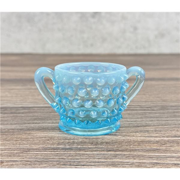 Fenton Glass Hobnail Sugar Dish