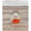 Image 1 : Art Glass Controlled Bubble Paperweight