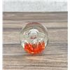 Image 2 : Art Glass Controlled Bubble Paperweight