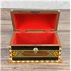Image 6 : Wood Inlaid Jewelry Box Treasure Chest
