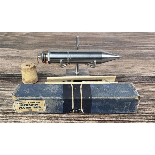 Browne & Sharpe 12 Ounce Mercury Plumb Bob 790