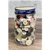 Image 1 : Jar Of Vintage Buttons