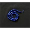 Image 1 : String Of Graduated Lapis Lazulli Beads