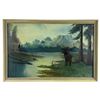 Image 1 : Constable Moose Oil Painting