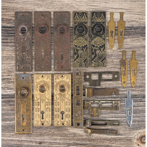 Collection of Eastlake Door Push Plates