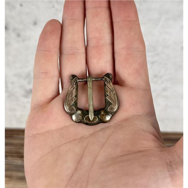 Sterling Silver Cowboy Belt Buckle