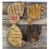 Image 2 : Collection of Rawlings Baseball Mitts Gloves