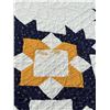 Image 7 : Antique Daisy Bell Sawtooth Star Quilt