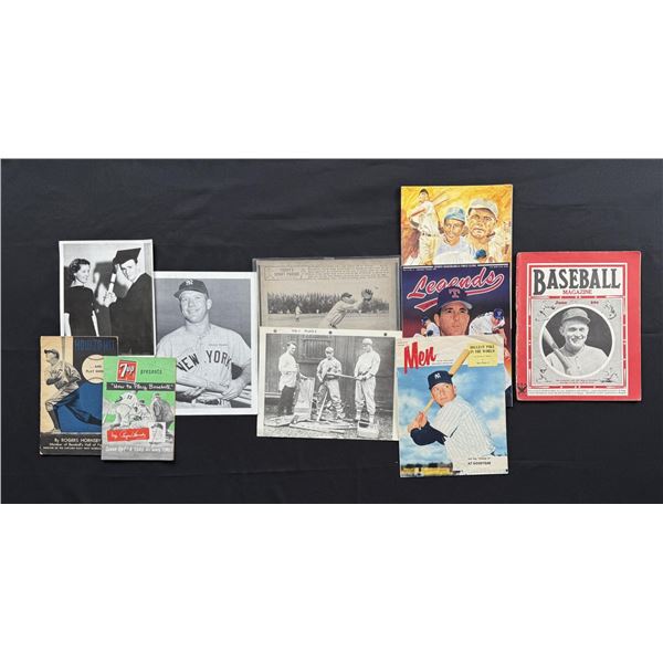 Collection of Antique Baseball Ephemera