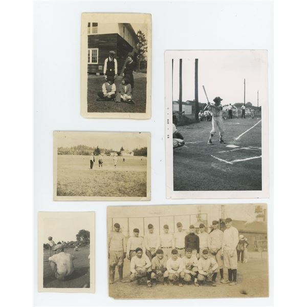 Group Of Early Baseball Photos